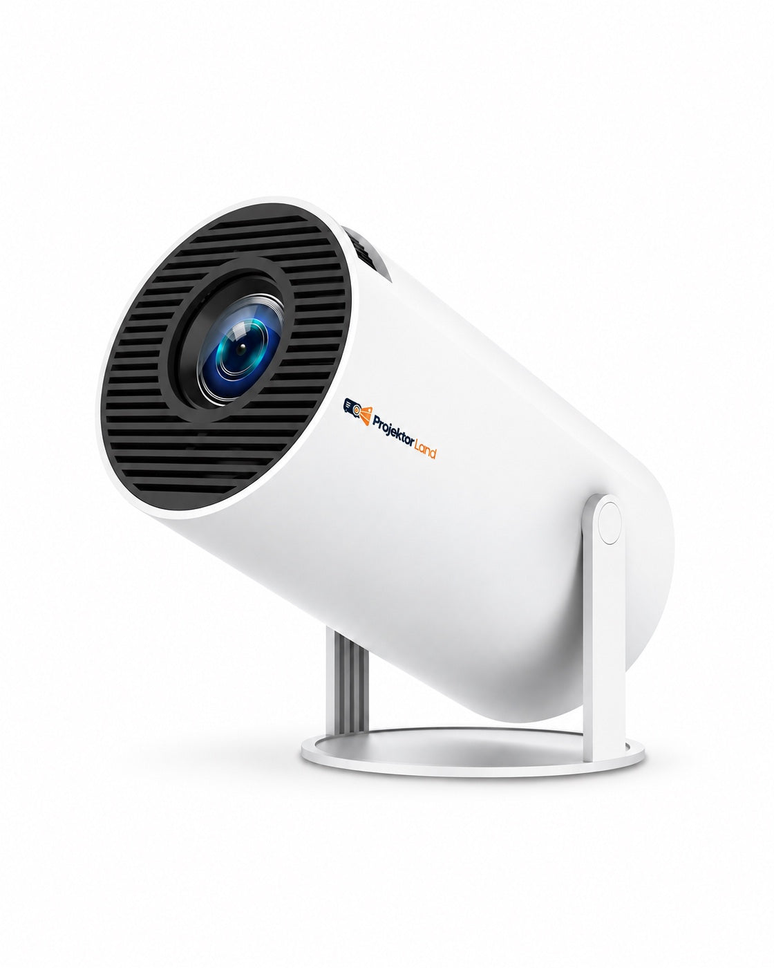 Mini-Beamer Projektorland Luma Compact – 200 ANSI-Lumen, HD 720p, Android 14, WLAN 6 und 5-W-Lautsprecher