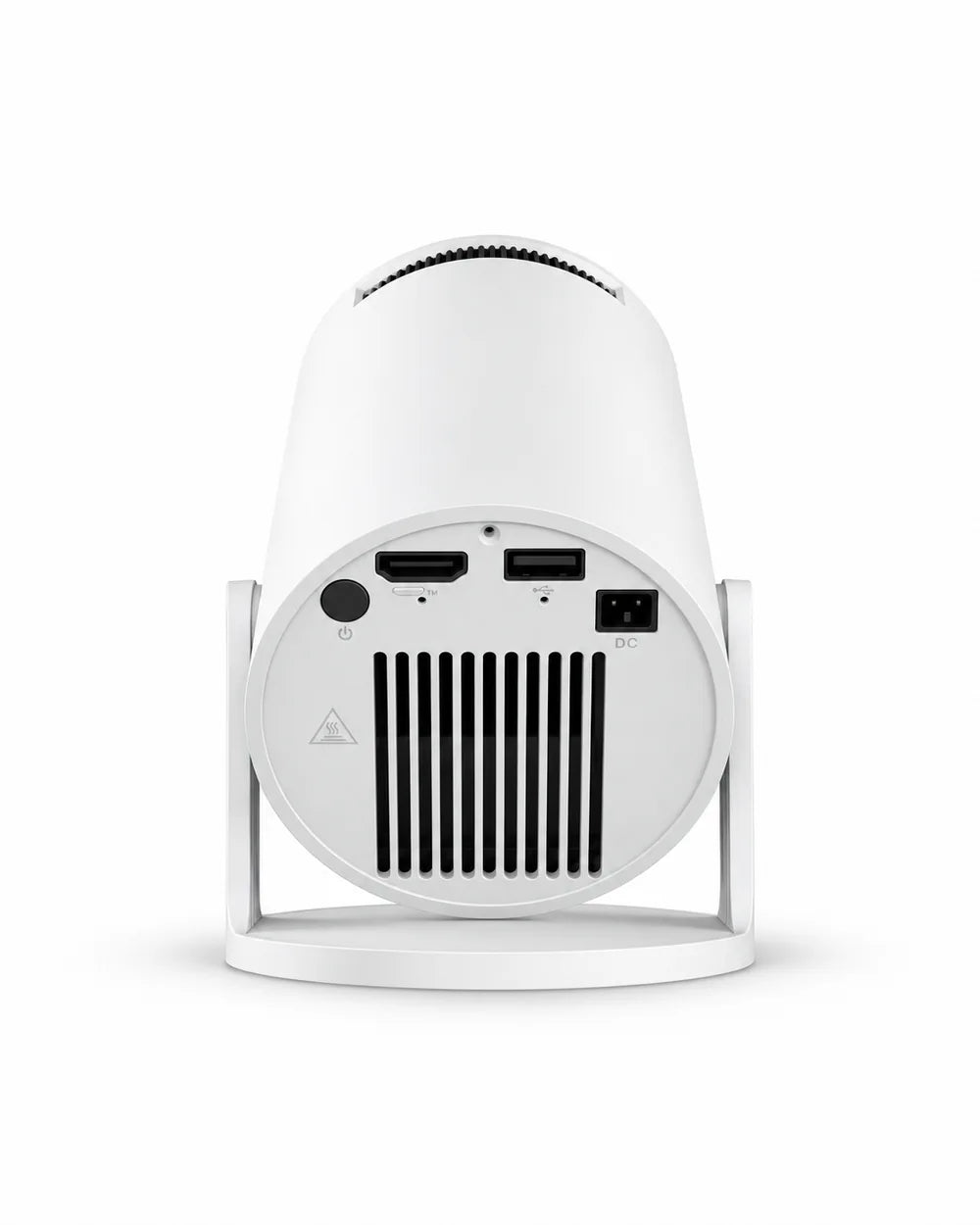 Mini-Beamer Projektorland Luma Compact – 200 ANSI-Lumen, HD 720p, Android 14, WLAN 6 und 5-W-Lautsprecher