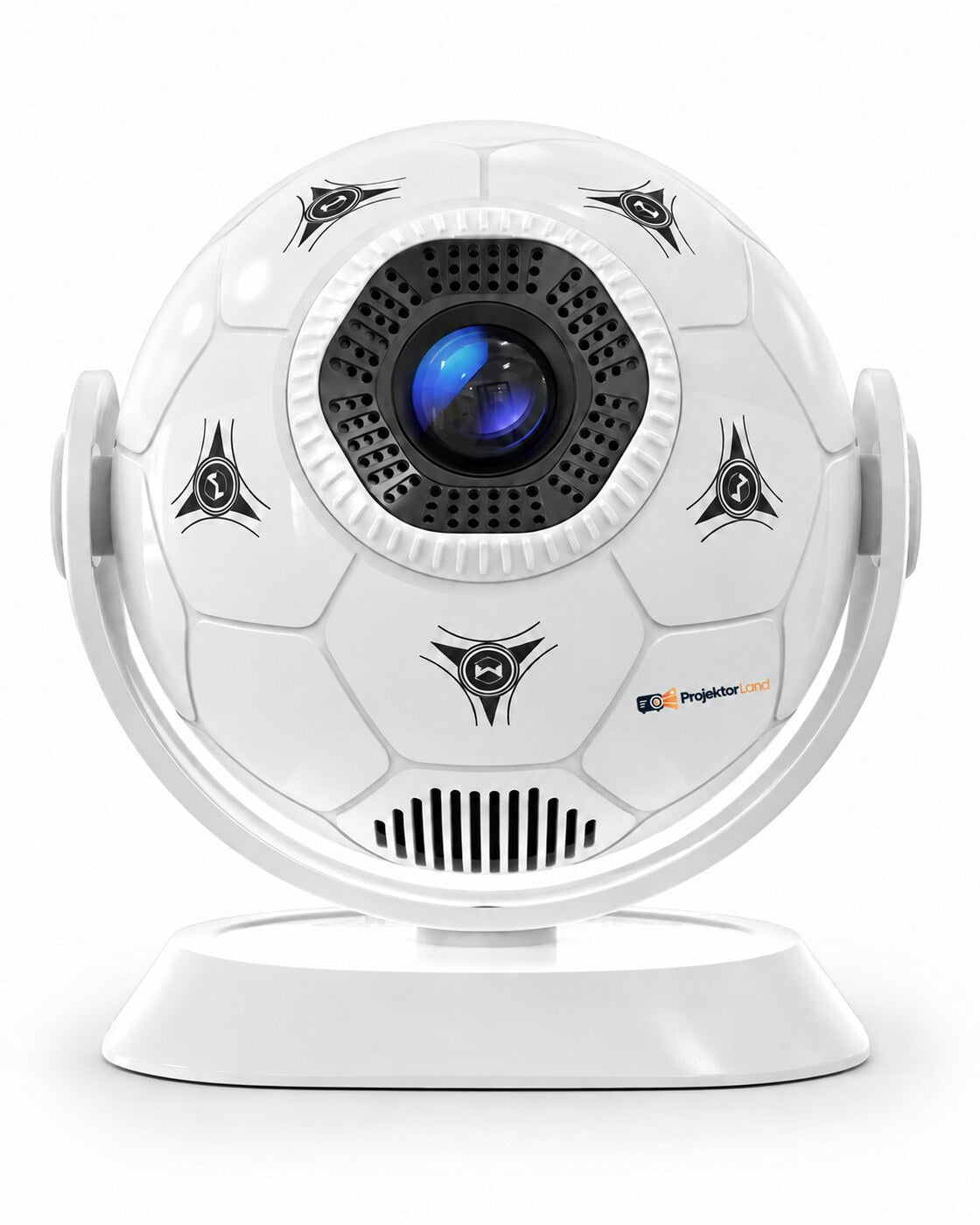 Mini-Beamer Projektorland Orbit – 300 ANSI-Lumen, Android 14, WLAN, Bluetooth 5.4 und 35–135 Zoll