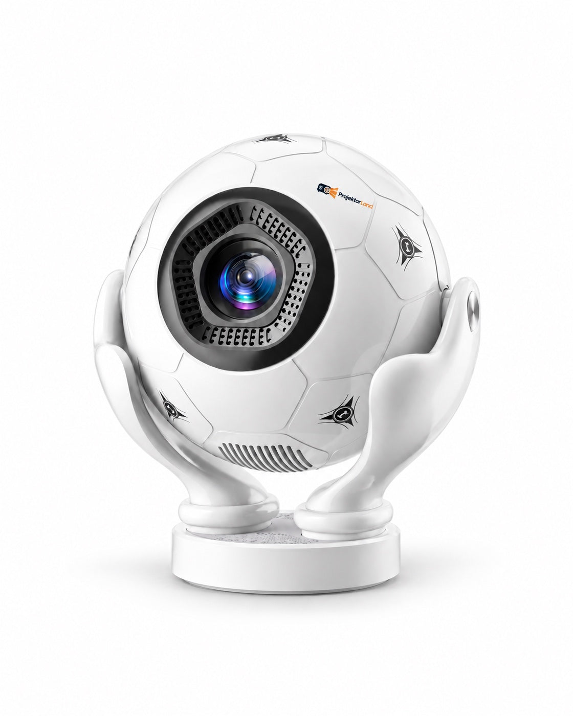 Mini-Beamer Projektorland Orbit Pro – 500 ANSI-Lumen, Full HD 1080p, elektronischer Fokus, Android 14 und WLAN 6