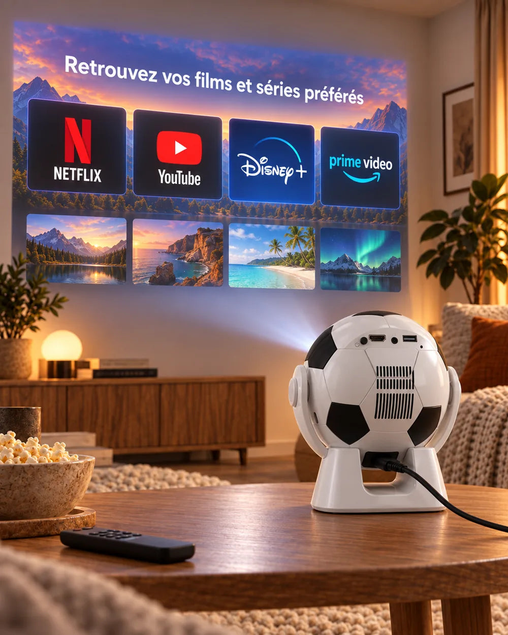 ProjektorLand orbit — films et séries sur grand écran